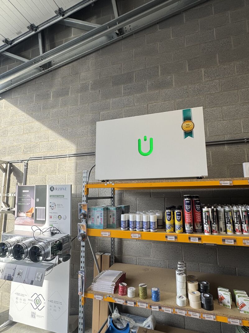 Installation BELUP par Astaris SRL